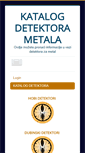 Mobile Screenshot of detektori.com